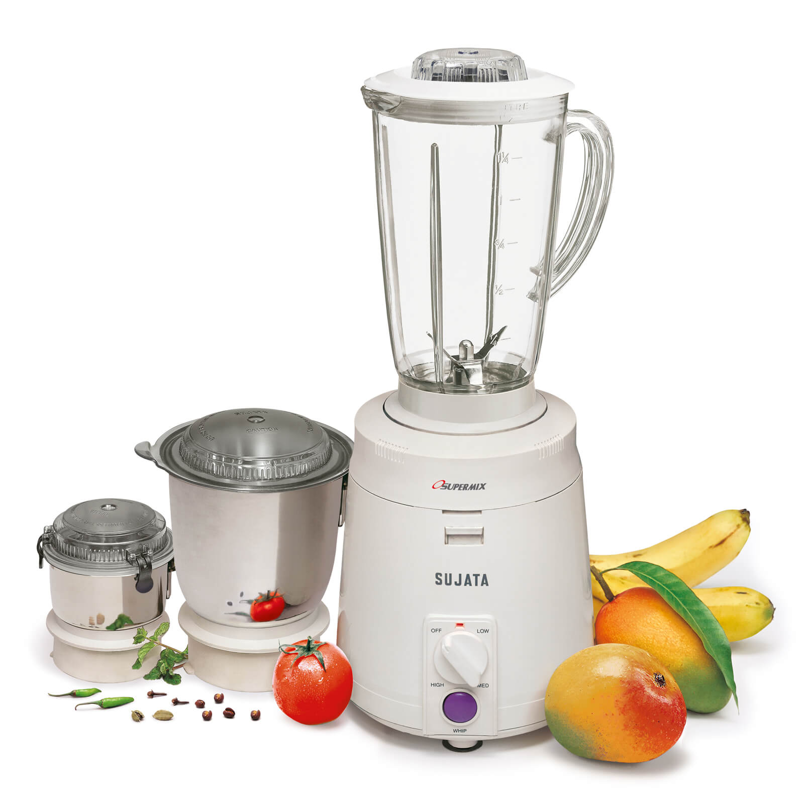 Sujata Supermix 900 Watts Mixer Grinder