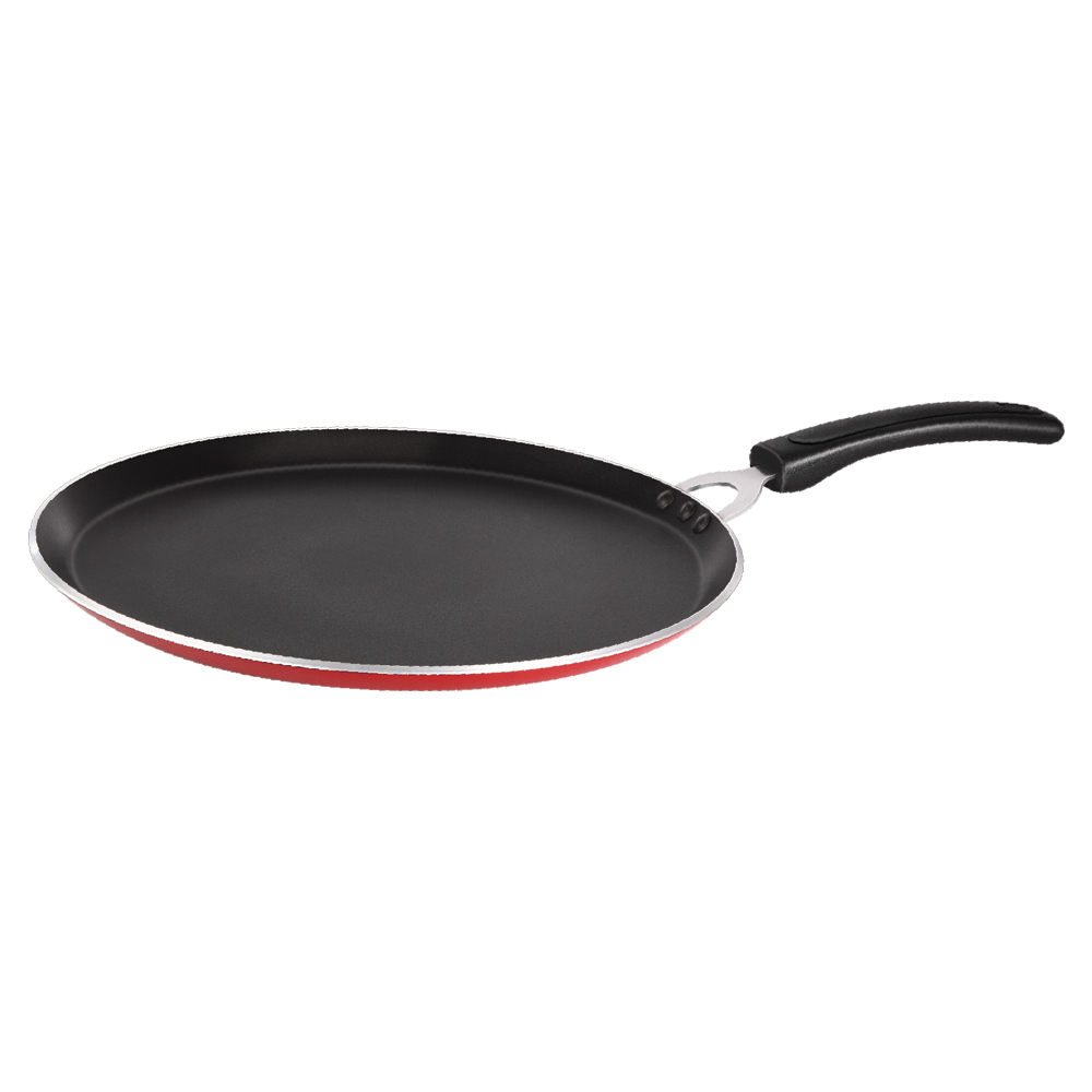Premier Supreme Non Stick Aluminium Red Tawa - 28 Cm