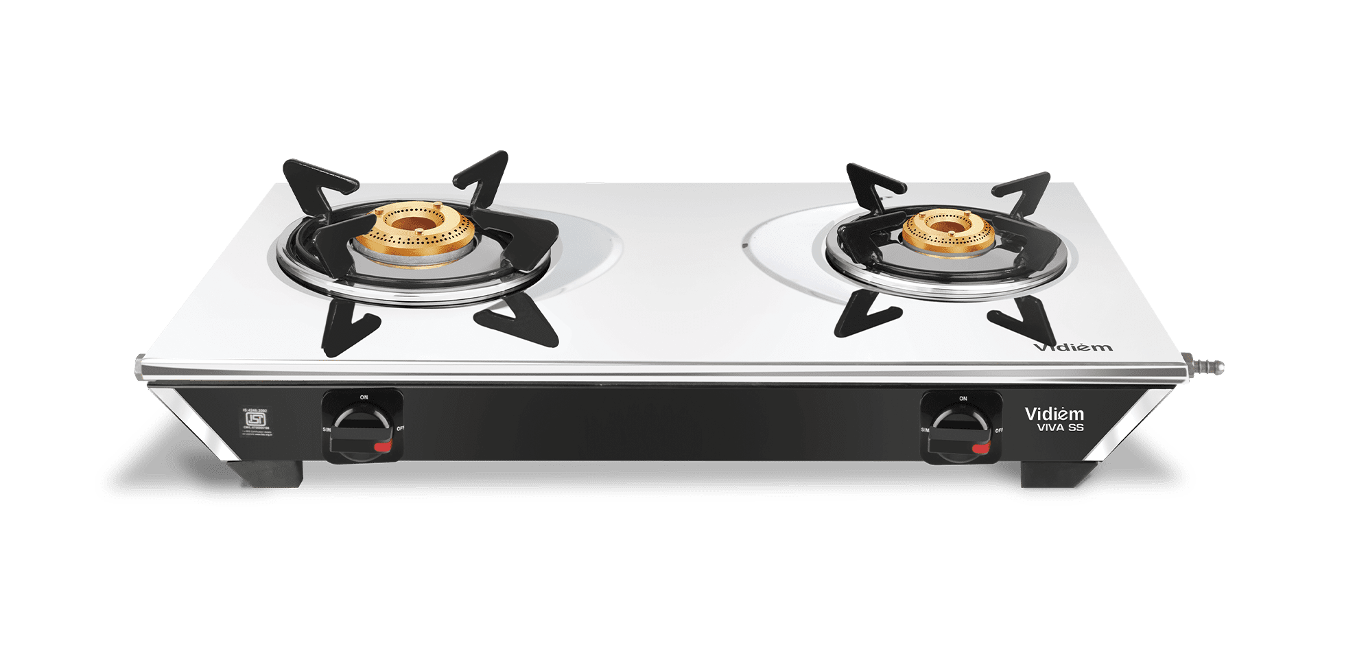 Ajantha - VIVA SS 2Burner Gas Stove