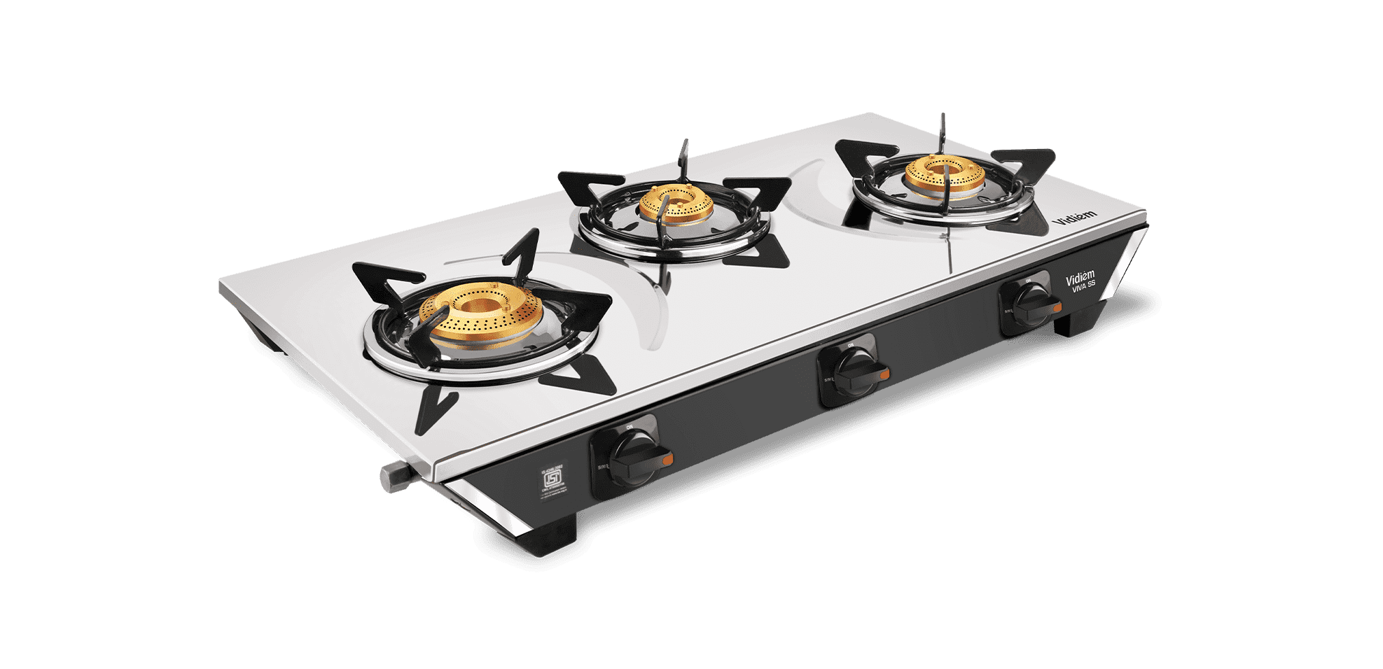 Ajantha - VIVA SS 3burner Gas Stove