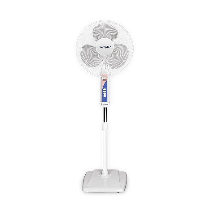 Ajantha - Crompton High Flo Wave Plus 400 mm 3 Blade Pedestal Fan