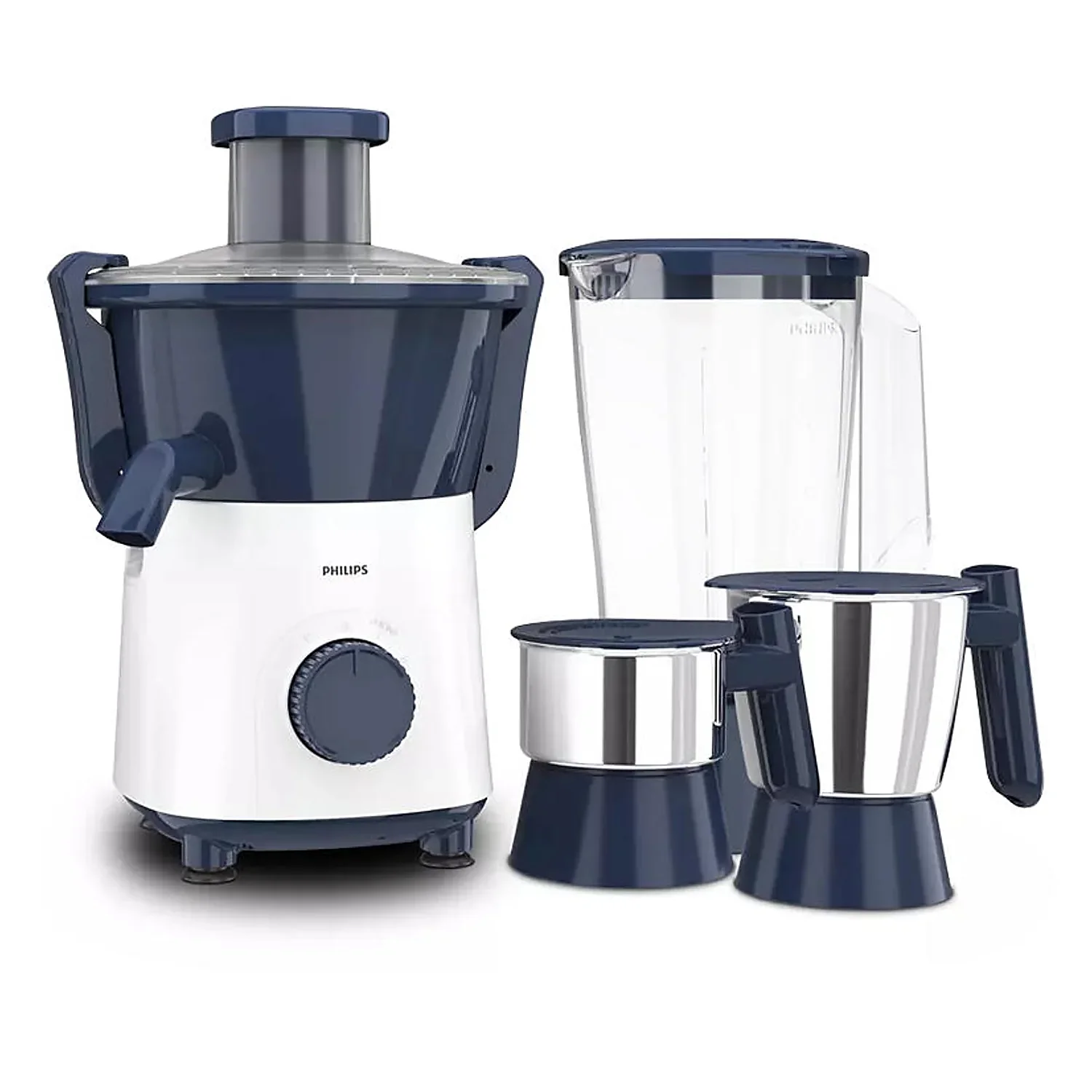 Ajantha - Philips  Juicer Mixer Grinder HL7568/00 with 3 jars 500 Watts
